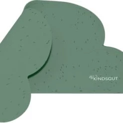 Kindsgut Accessoires De Cuisine Enfant Set De Table En Forme De Nuage En Silicone Arrose Pistache -Vaisselle et accessoires de cuisine enfant Soldes set de table en forme de nuage en silicone arrose pistache 2