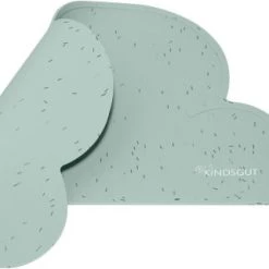 Kindsgut Accessoires De Cuisine Enfant Set De Table En Forme De Nuage En Silicone Arrose Vert D'eau -Vaisselle et accessoires de cuisine enfant Soldes set de table en forme de nuage en silicone arrose vert d eau 2