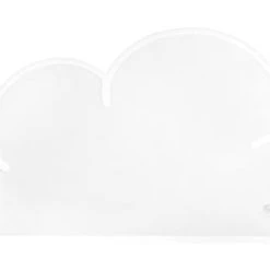 Kindsgut Accessoires De Cuisine Enfant Set De Table En Forme De Nuage En Silicone Blanc