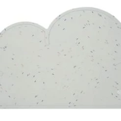 Kindsgut Accessoires De Cuisine Enfant Set De Table En Forme De Nuage En Silicone Confettis