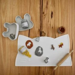 We Might Be Tiny Vaisselle Enfant Set De Table En Silicone Chat -Vaisselle et accessoires de cuisine enfant Soldes set de table en silicone chat 2