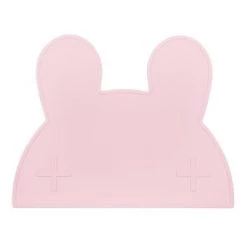 We Might Be Tiny Vaisselle Enfant Set De Table En Silicone Lapin Rose