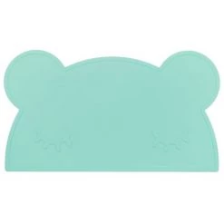 We Might Be Tiny Accessoires De Cuisine Enfant Set De Table En Silicone Ours Menthe