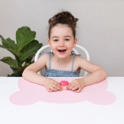 We Might Be Tiny Accessoires De Cuisine Enfant Set De Table En Silicone Ours Rose -Vaisselle et accessoires de cuisine enfant Soldes set de table en silicone ours rose 6