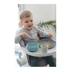 Béaba Accessoires De Cuisine Enfant Set Vaisselle Silicone 4 Pièces Jungle -Vaisselle et accessoires de cuisine enfant Soldes set vaisselle silicone 4 pieces jungle 3