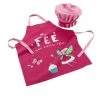 Douceur D'Intérieur Accessoires De Cuisine Enfant Tablier De Cuisine Avec Toque Pour Enfant 50x60cm