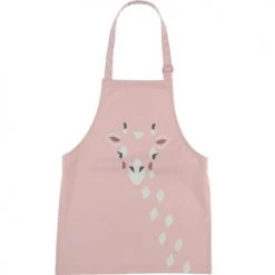 Noukie's Accessoires De Cuisine Enfant Tablier Enfant Mix & Match Girafe Rose