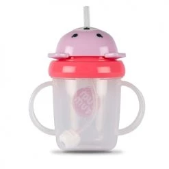 Vaisselle et accessoires de cuisine enfant Soldes -Vaisselle et accessoires de cuisine enfant Soldes tasse anti fuite paille lestee ourson rose 1