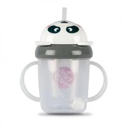 Vaisselle et accessoires de cuisine enfant Soldes -Vaisselle et accessoires de cuisine enfant Soldes tasse anti fuite paille lestee panda 1