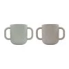 OYOY Living Design Vaisselle Enfant Tasse Gris En Silicone H7,5x11x6,5cm