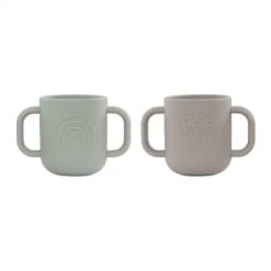 OYOY Living Design Vaisselle Enfant Tasse Violet En Silicone H7,5x11x6,5cm -Vaisselle et accessoires de cuisine enfant Soldes tasse gris en silicone h7 5x11x6 5cm 5