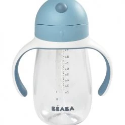 Béaba Vaisselle Enfant Tasse Paille 300ml Windy Blue